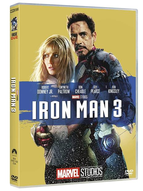 Iron Man 3 di Shane Black - DVD