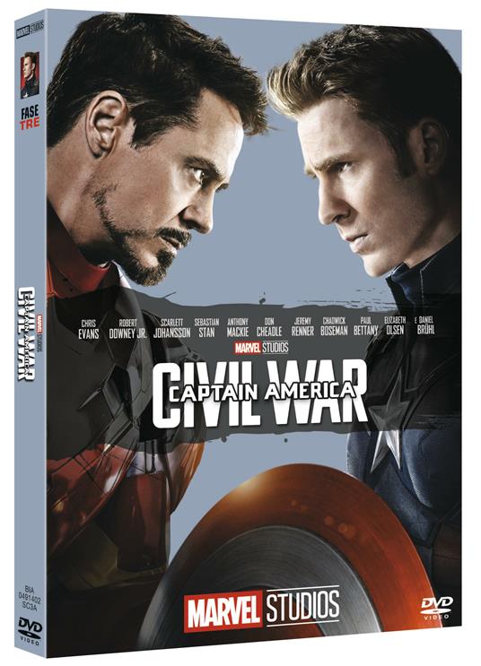 Captain America. Civil War di Anthony Russo,Joe Russo - DVD