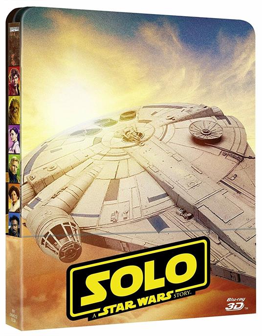 Solo. A Star Wars Story. Con Steelbook (2 Blu-ray + Blu-ray 3D) di Ron Howard - Blu-ray + Blu-ray 3D