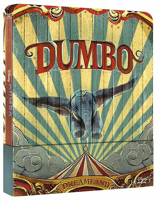 Dumbo Live Action. Con Steelbook (Blu-ray) di Tim Burton - Blu-ray