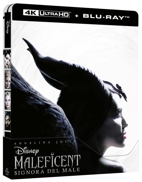 Maleficent. Signora del male. Con Steelbook (Blu-ray + Blu-ray Ultra HD 4K) di Joachim Rønning - Blu-ray + Blu-ray Ultra HD 4K