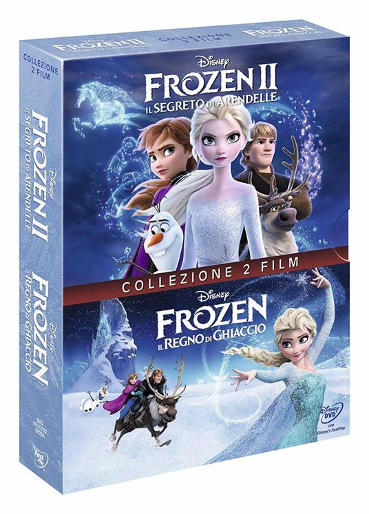 Cofanetto Frozen 1-2 (DVD) di Jennifer Lee,Chris Buck