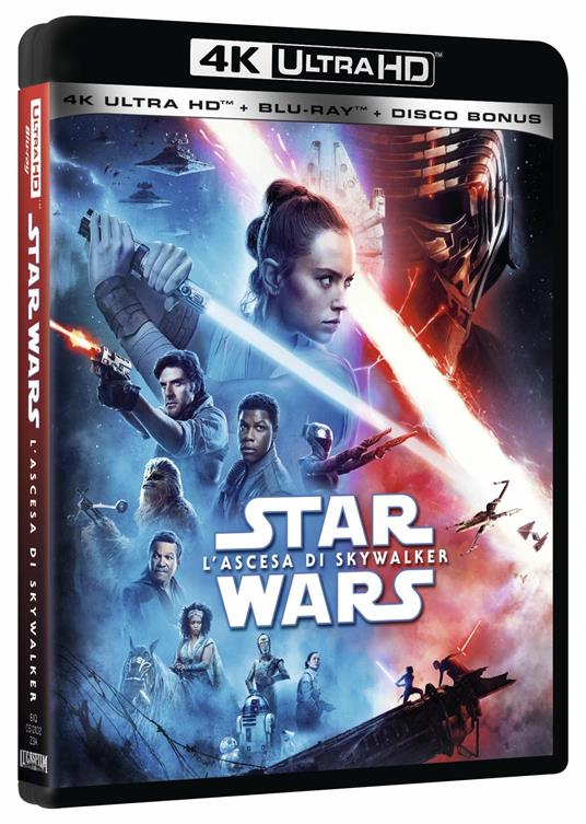 Star Wars. L'ascesa di Skywalker (Blu-ray Ultra HD 4K) - Blu-ray Ultra HD  4K - Film di J. J. Abrams Fantastico