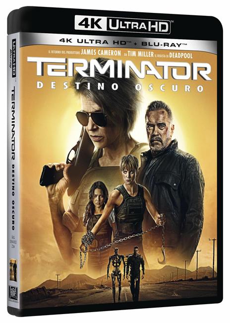 Terminator. Destino oscuro (Blu-ray + Blu-ray Ultra HD 4K) di Tim Miller - Blu-ray + Blu-ray Ultra HD 4K