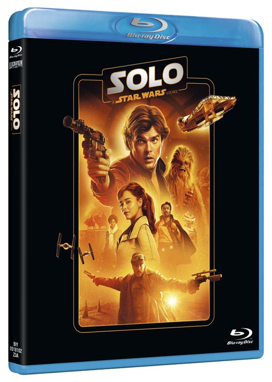 Solo. A Star Wars Story (Blu-ray) di Ron Howard - Blu-ray