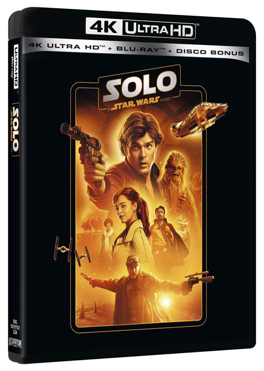 Solo. A Star Wars Story (Blu-ray Ultra HD 4K) di Ron Howard - Blu-ray Ultra HD 4K