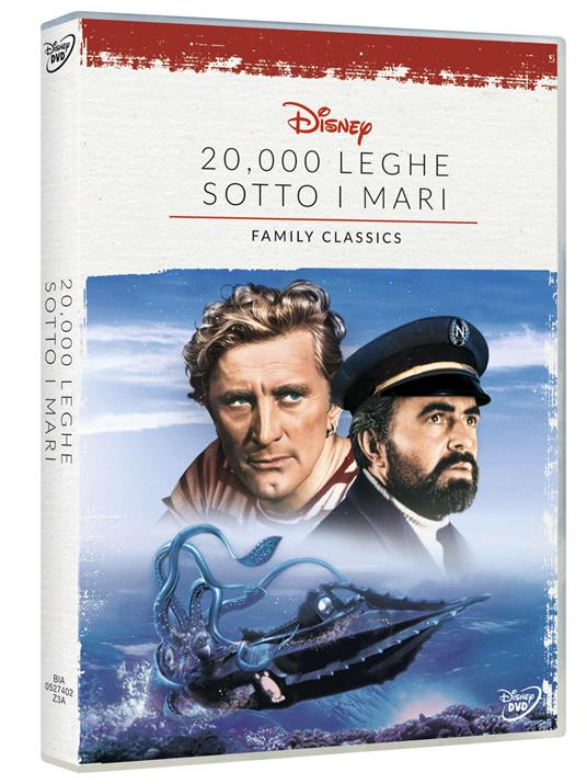 Ventimila leghe sotto i mari (DVD) di Richard O. Fleischer - DVD