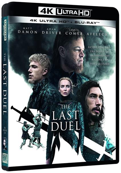 The Last Duel (Blu-ray + Blu-ray Ultra HD 4K) di Ridley Scott - Blu-ray + Blu-ray Ultra HD 4K