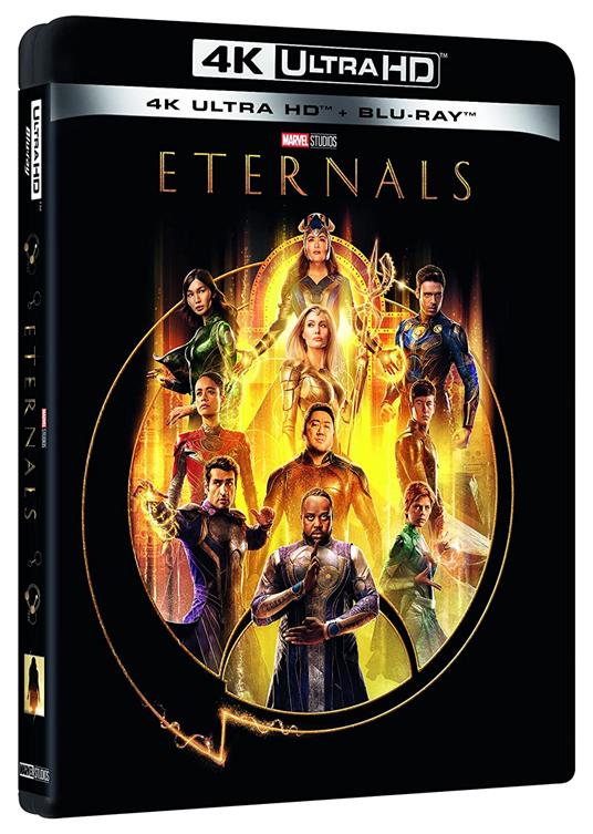 Eternals (Blu-ray + Blu-ray Ultra HD 4K) di Chloé Zhao - Blu-ray + Blu-ray Ultra HD 4K