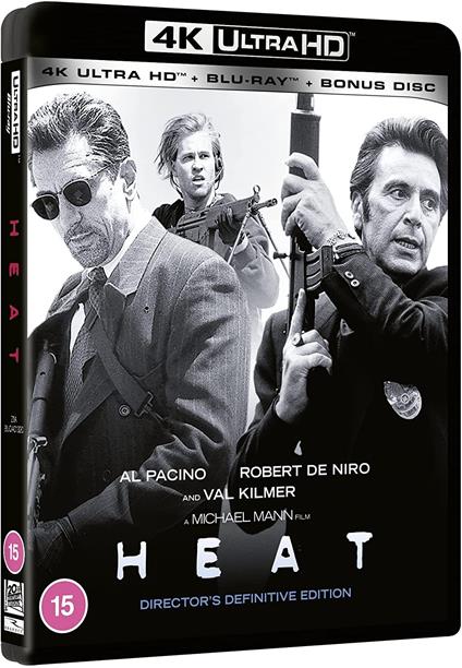 Heat (Import UK) (4K Ultra HD + Blu-ray + Bonus Disc) di Michael Mann - Blu-ray + Blu-ray Ultra HD 4K