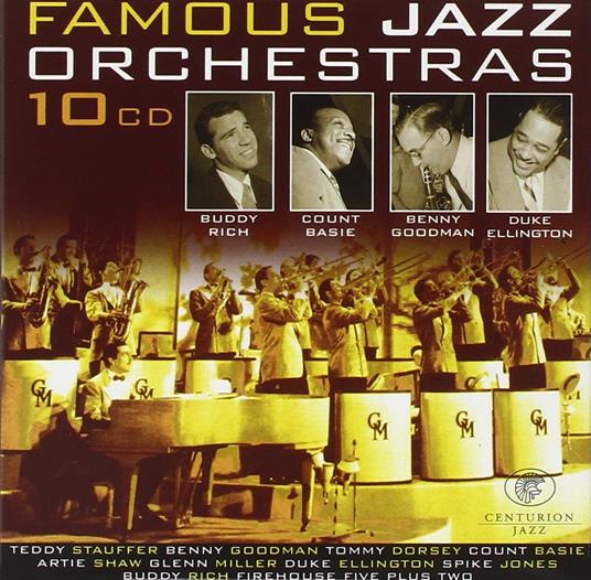 Famous Jazz Orchestras - CD Audio