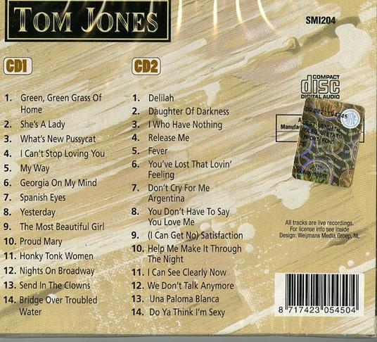 The Best of - CD Audio di Tom Jones - 2