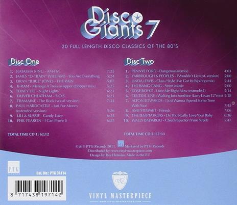 Disco Giants 7 - CD Audio - 2
