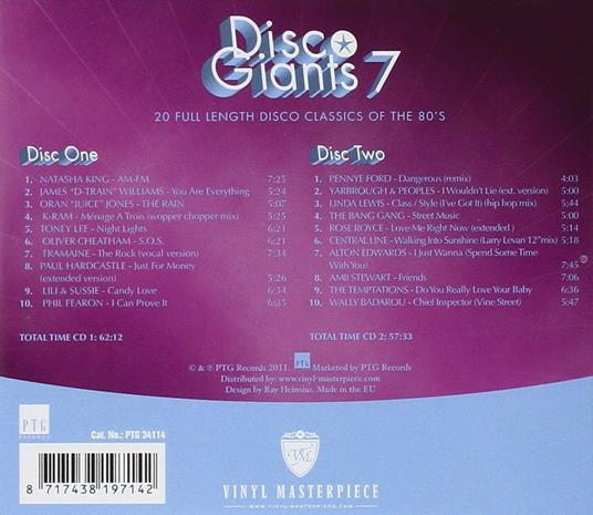 Disco Giants 7 - CD Audio - 2