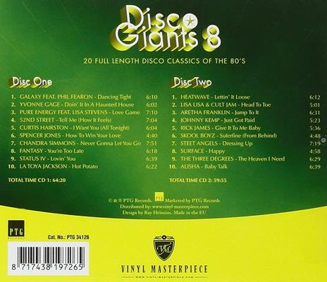 Disco Giants 8 - CD Audio - 2