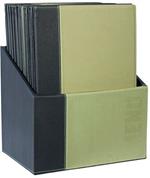 Securit MC-BOX-TRA4-GR A4 Metallo, PU pelle Verde 20 pz