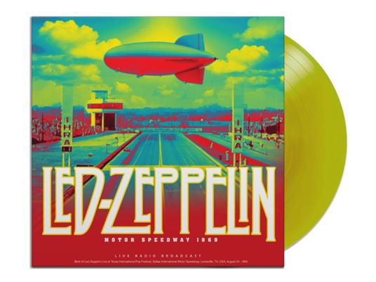 Motor Speedway 1969 (Lime Transparent Vinyl) - Vinile LP di Led Zeppelin