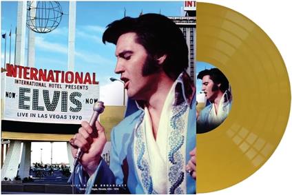 Live In Las Vegas 1970 (Gold Vinyl) - Vinile LP di Elvis Presley