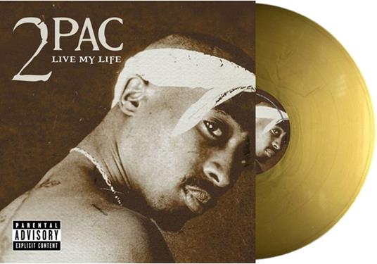Live My Life (Gold Vinyl) - Vinile LP di 2Pac