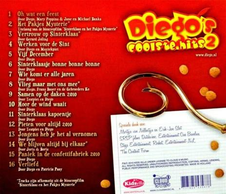 Diego's Coolste Hits 2 - CD Audio di Diego - 2