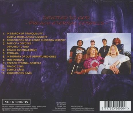 Devoted To God Preach.. - CD Audio di Phlebotomized - 2
