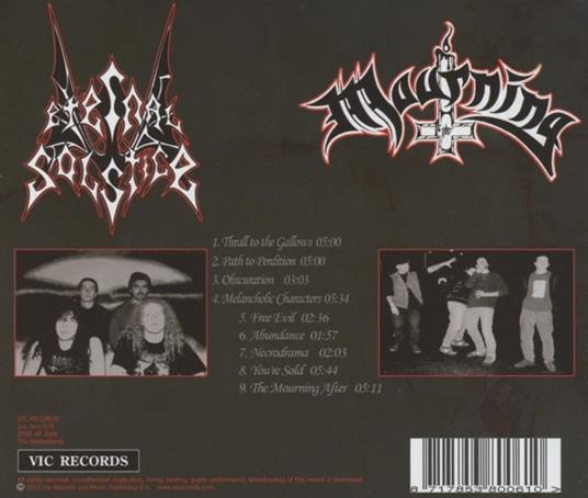 Split - CD Audio di Eternal Solstice-Mourning - 2