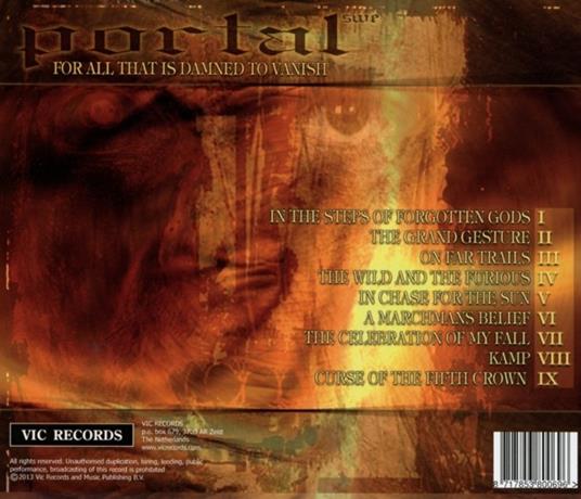 For All That Is Damned to Vanish - CD Audio di Portal - 2