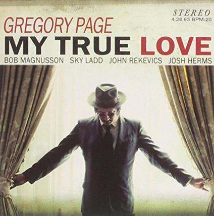 My True Love - CD Audio di Gregory Page