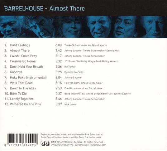 Almost There - CD Audio di Barrelhouse - 2