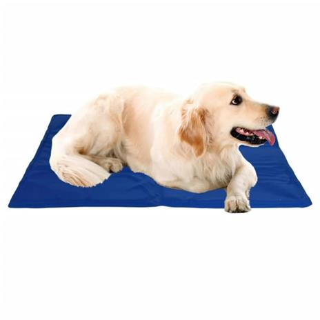 Pets Collection Tappetino Rinfrescante per Cani 50x65 cm Blu - 2