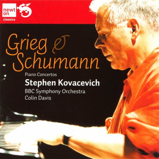 Concerti per pianoforte - CD Audio di Edvard Grieg,Robert Schumann,Sir Colin Davis,Stephen Kovacevich,BBC Symphony Orchestra