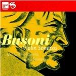 Sonate per violino - CD Audio di Ferruccio Busoni