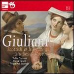Scottish & Irish Songs - Studi e Rossiniana - CD Audio di Mauro Giuliani