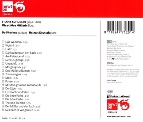 Die Schöne Mullerin - CD Audio di Franz Schubert - 2