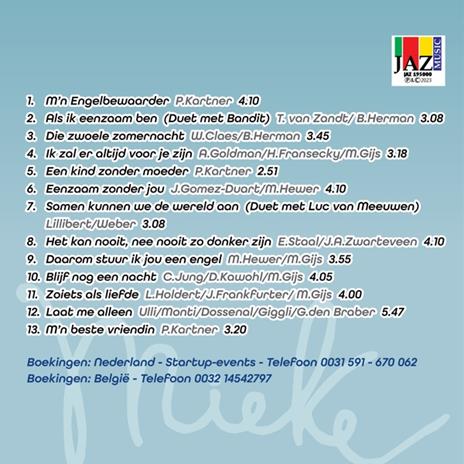 M'N Engelbewaarder En Andere Grote Hits - CD Audio di Mieke - 2