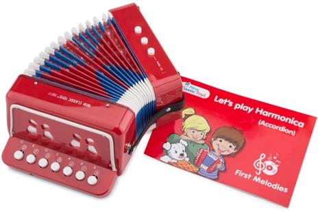 Fisarmonica rossa con il libro di musica. New Classic Toys (10055) - 2