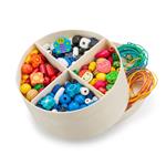 Wooden Lacing Beads. 260 gr.