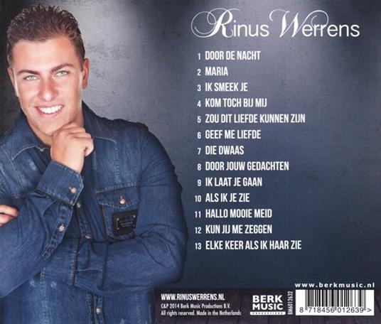 Geef Me Liefde - CD Audio di Rinus Werrens - 2