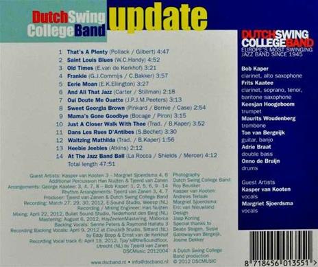 Update - CD Audio di Dutch Swing College Band - 2