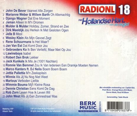 Radio Nl 18 - CD Audio - 2