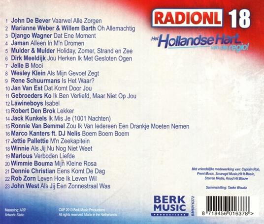 Radio Nl 18 - CD Audio - 2