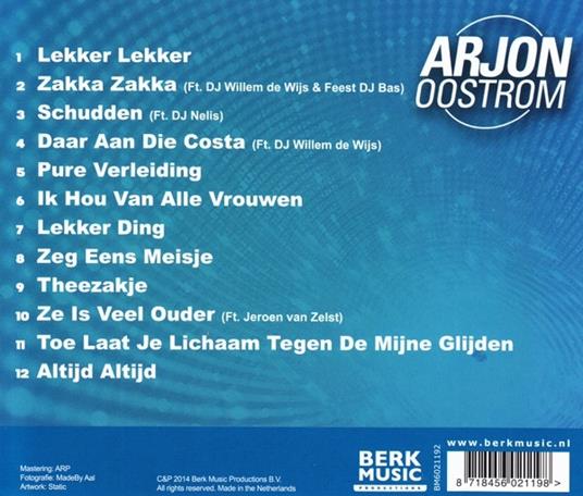 Lekker Lekker - CD Audio di Arjon Oostrom - 2