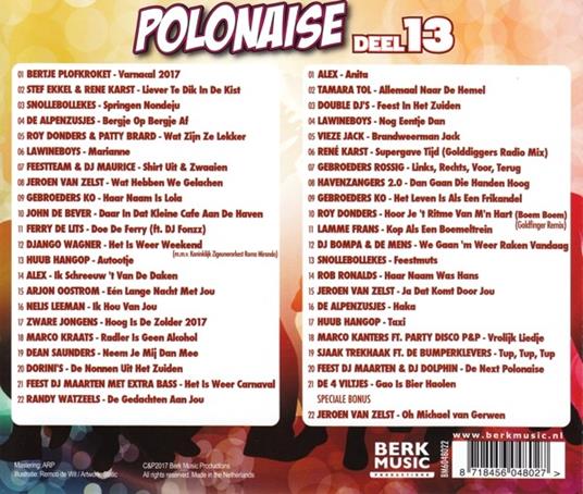 Polonaise 13 - CD Audio - 2