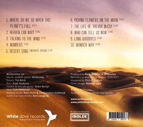 Desert Songs - CD Audio di Writersday - 2