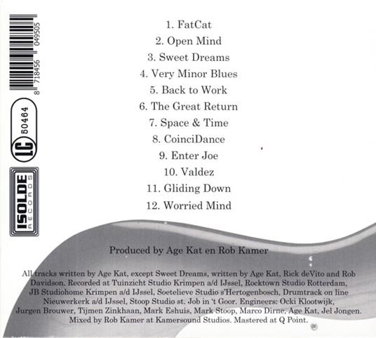 Rhythm, Space & Time - CD Audio di Age Kat - 2