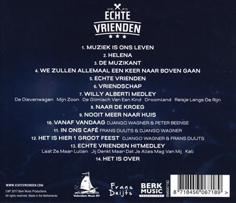 Muziek Is Ons Leven - CD Audio di Echte Vrienden - 2