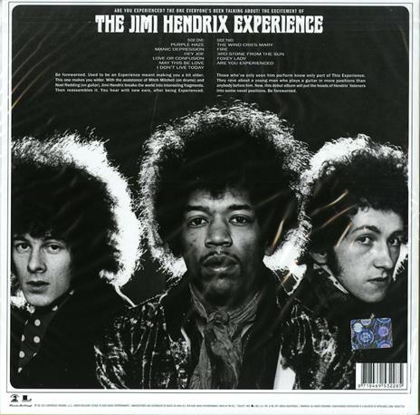 Are You Experienced (US Mono Version) - Vinile LP di Jimi Hendrix - 2