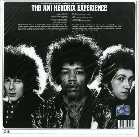 Are You Experienced (US Mono Version) - Vinile LP di Jimi Hendrix - 2