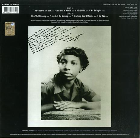Here Comes the Sun - Vinile LP di Nina Simone - 2
