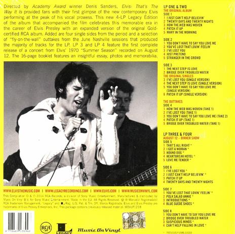 That's the Way It Is - Vinile LP di Elvis Presley - 2
